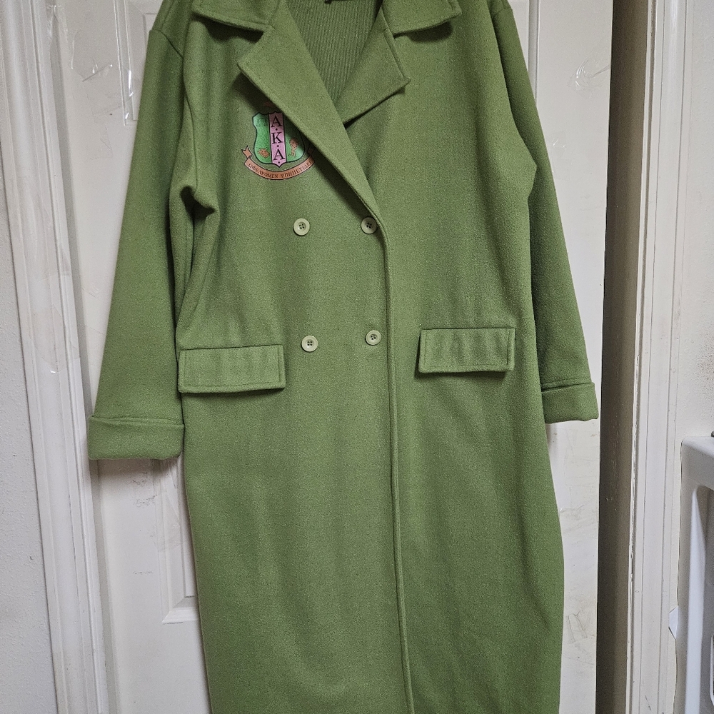 Green Coat with Emblem